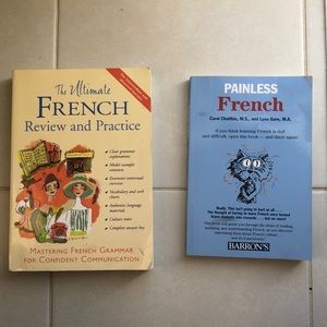 French review and practice books 📚